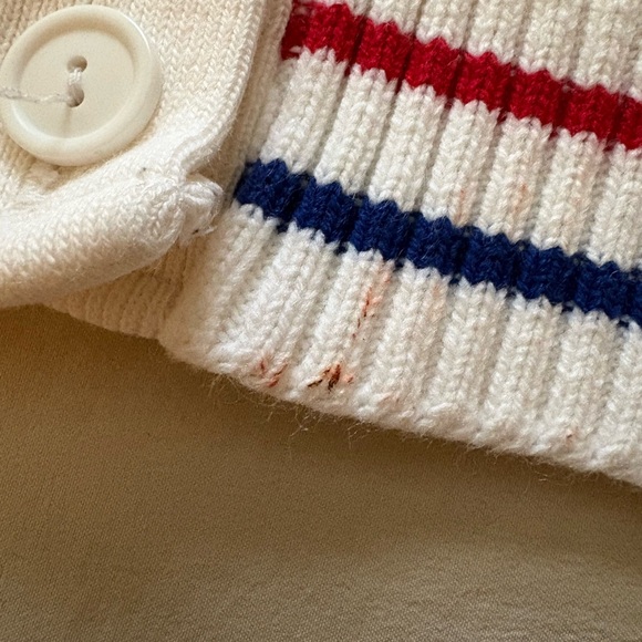 Vintage Cheerleader Letterman Sweater - Picture 3 of 9